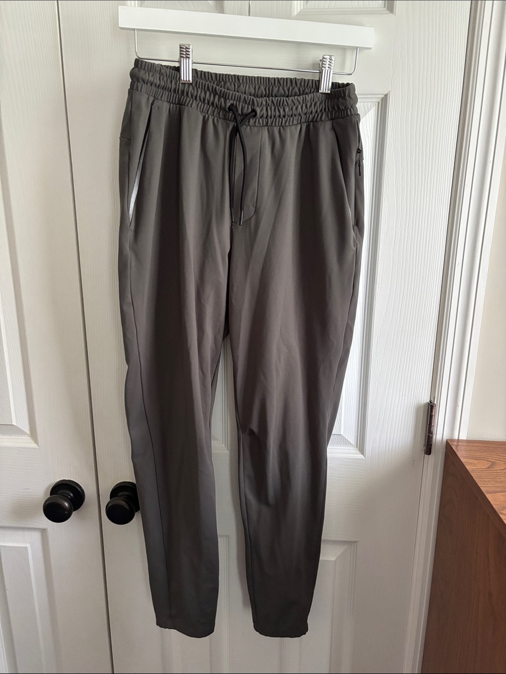 Old Navy Active Powersoft Classic Men's Drawstring Track Pants - Dark Gray